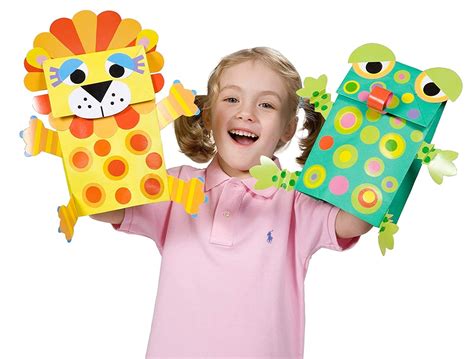 Early Learning Paper Bag Puppets A Mighty Girl
