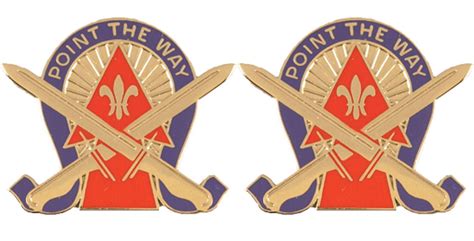76th Infantry Brigade Distinctive Unit Insignia Pair Point The Way