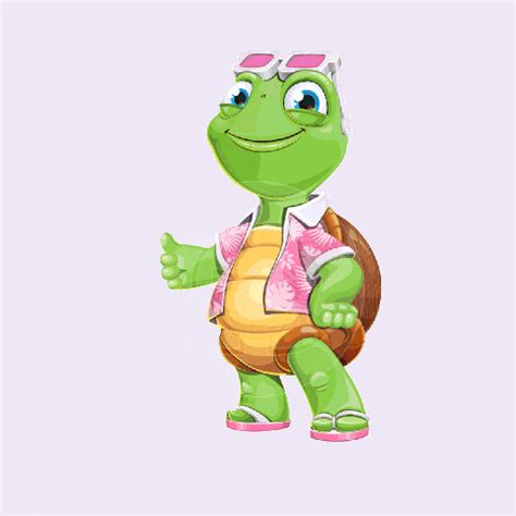 Cool Turtle Animated S Collection Graphicmama Clip Art Library