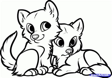Wolf coloring pages to download and print for free