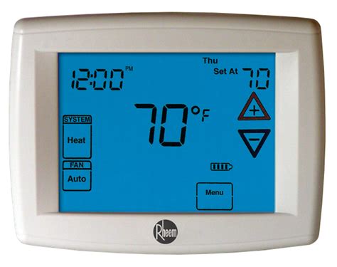 Rheem 300 Series Deluxe Programmable Thermostats Series