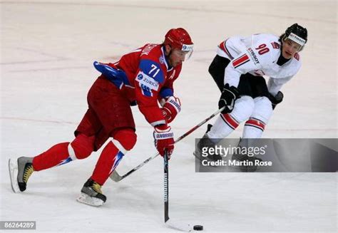 Ilya Kovalchuk Of Russia Fights For The Puck With Roman Josi Of News Photo Getty Images