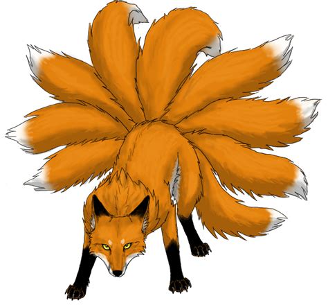 Nine Tailed Fox By Vialir On Deviantart