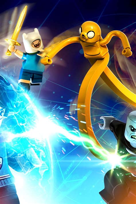 Jake And Finn From Adventure Time In Lego Dimensions On Xbox One