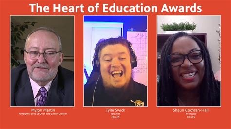 Heart Of Education Awards Tyler Swick Youtube