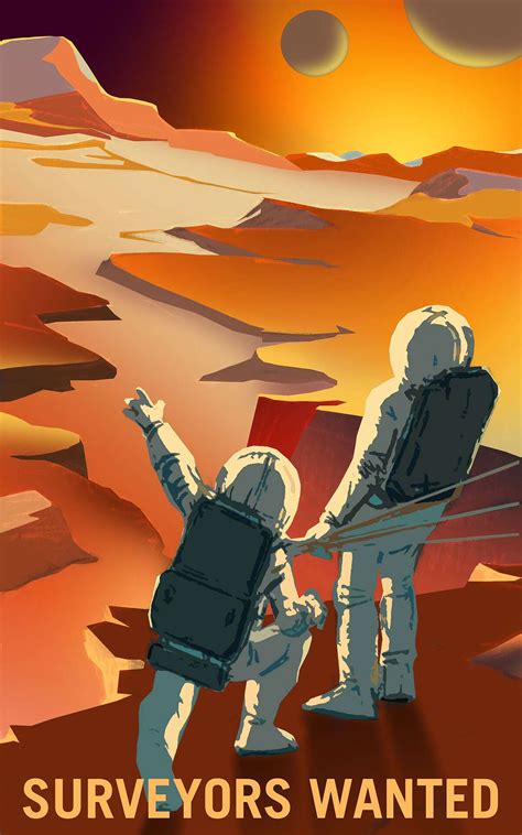NASA's Giving Away These New Mars Travel Posters for Free - The Drive
