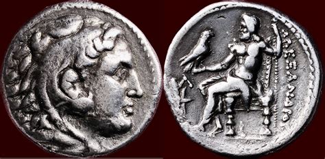 ar tetradrachm 336 323 bc v chr kingdom of macedonia alexander iii the great 336 323 bc