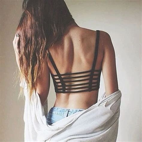 New Feitong Summer Style Women Sexy Hollow Backless Crop Tops Strap Vest Cut Out Shirt