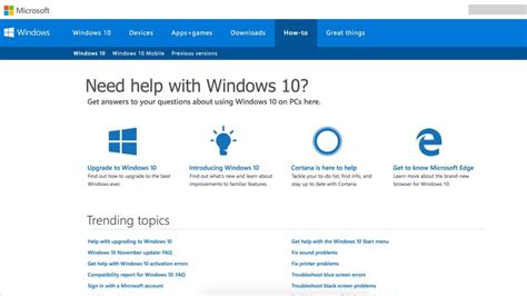 How To Get Help In Windows 10 Microsofts Online Support Could Fix