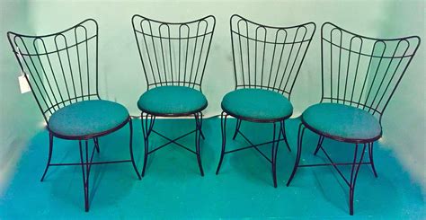 Vintage Wrought Iron Patio Chairs