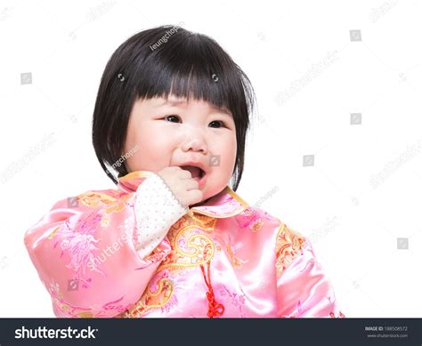 Chinese Baby Suck Finger Into Mouth Stock Photo Shutterstock