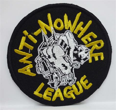 Anti Nowhere League Embroidered Patch Circle · Black Seeds Recordsmerch · Online Store