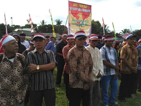 Masyarakat Antusias Ikuti Apel Nusantara Bersatu Di Sepaku Newskaltim