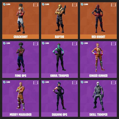 Fortnite News Fnbrnews On Twitter What Skins Are You Most Eager To