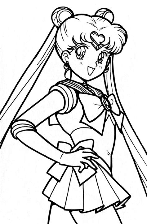 Sailor Moon Coloring Book Xeelha En 2020 Sailor Moon Dibujos Nerd