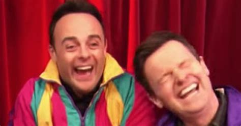 Declan Donnelly In Stitches As Ant Mcpartlin Reveals His Eighties Crush