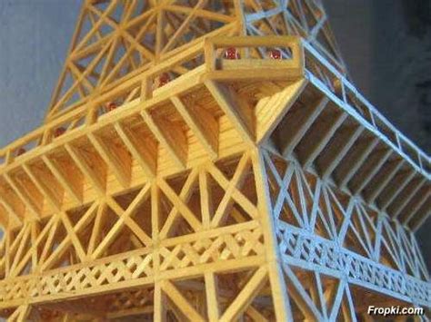 Eiffel Tower Made With Matches Gallery Ebaums World