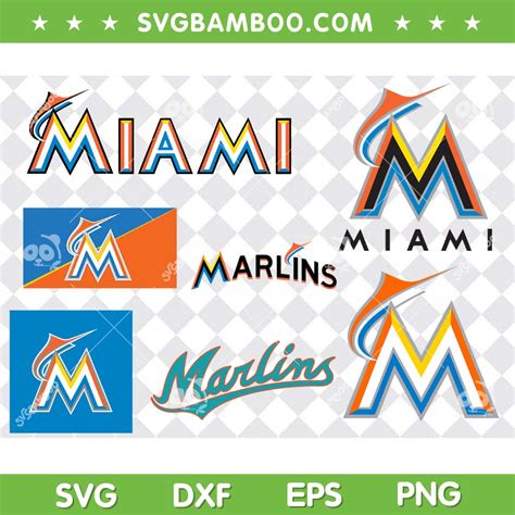 Miami Marlins Svg Bundle