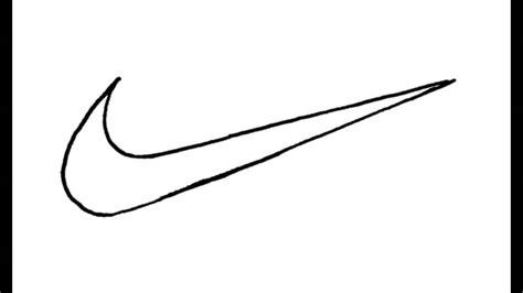 How To Draw The Nike Logo Symbol Emblem Learn