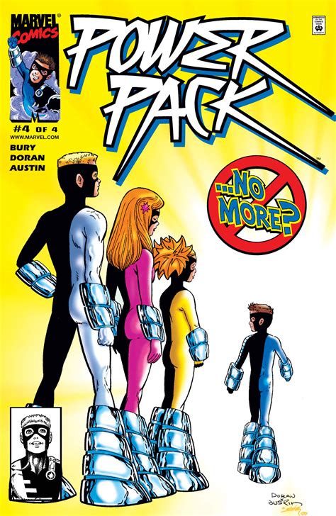 Power Pack 2000 4 Comic Issues Marvel