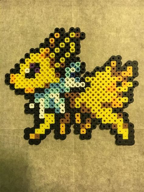 Minecraft pixel art one of the most convenient methods to obtain your imaginative juices flowing in minecraft is pixel art. Jolteon beads (pixel) | Pixel art, Bowser, Mario characters