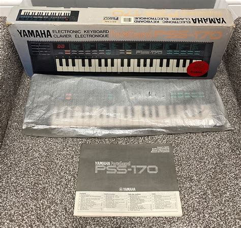Yamaha Pss 170 Synthesizer Voice Bank Keyboard 1986 Reverb