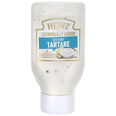 Heinz Seriously Good Creamy Tartare Sauce 295ml Prices Foodme