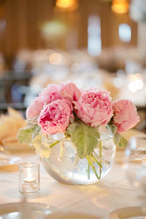 Pink Peony Centerpiece Elizabeth Anne Designs The Wedding Blog