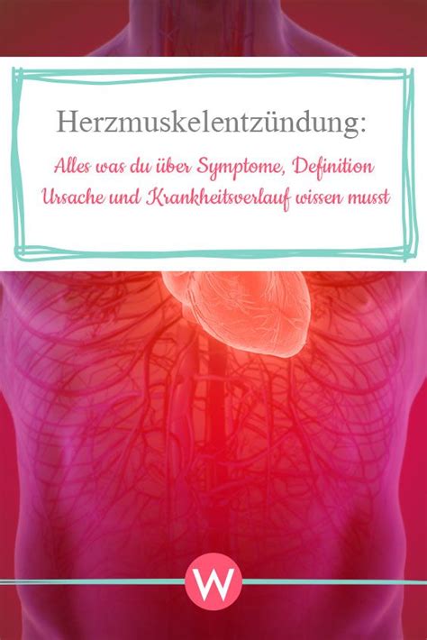 Da die herzmuskelentzündung nicht durch sichere symptome gekennzeichnet ist und vielen infektionskrankheiten mit medikamenten entgegengewirkt wird, kann bei der untersuchung beim arzt. Herzmuskelentzündung | Krankheit, Herzkrankheit und Gesundheit