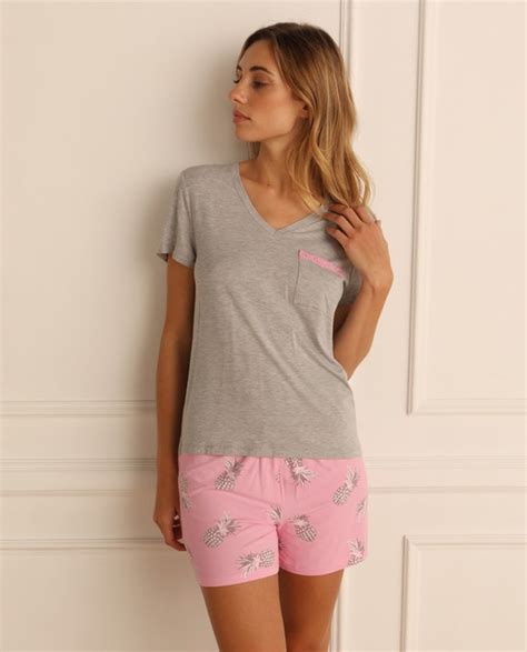 Pijama Completo De Mujer Pink Bora Bora Estampado · Énfasis · Moda · El Corte Inglés