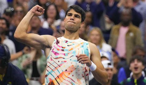 Us Open Carlos Alcaraz Advances To Third Round With Victory Over Lloyd Telangana Today