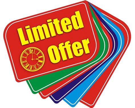 Download Offer Limited Time Offer Special Offer Royalty Free Stock