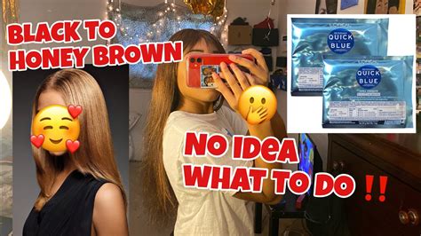 I love my blue hair but unfortunately im a skint student and cant keep up with the cost of dying it every 2 weeks :( i had originally wanted to go back blonde but after having a little research it seems thats. DYING BEAUTYFOREVER HAIR HONEY BROWN!! - YouTube