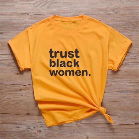 trust black women yellow t shirt glamorous chicks headwraps