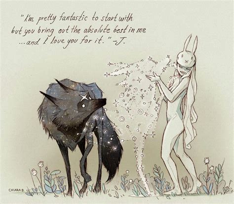 Wolf Bunny Girl Art And Illustration Fantasy Kunst Fantasy Art