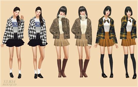 My Sims 4 Blog: Accessory Winter Coats for Females by Marigold