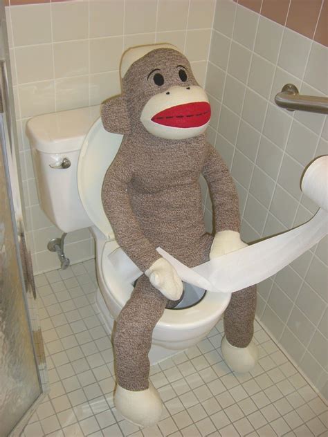 Cant A Sock Monkey Get Some Privacy Around Here Sock Monkey Cool