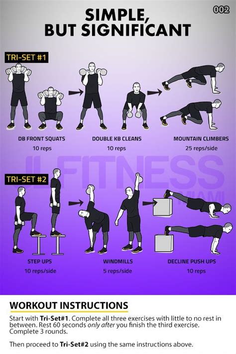 Simple But Significant Dumbbells Kettlebells And Bodyweight JLFITNESSMIAMI In