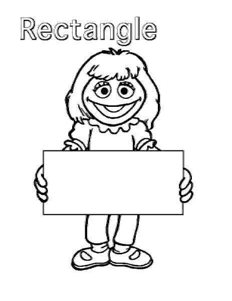 Rectangle Shapes Coloring Pages Free Printable Coloring Pages