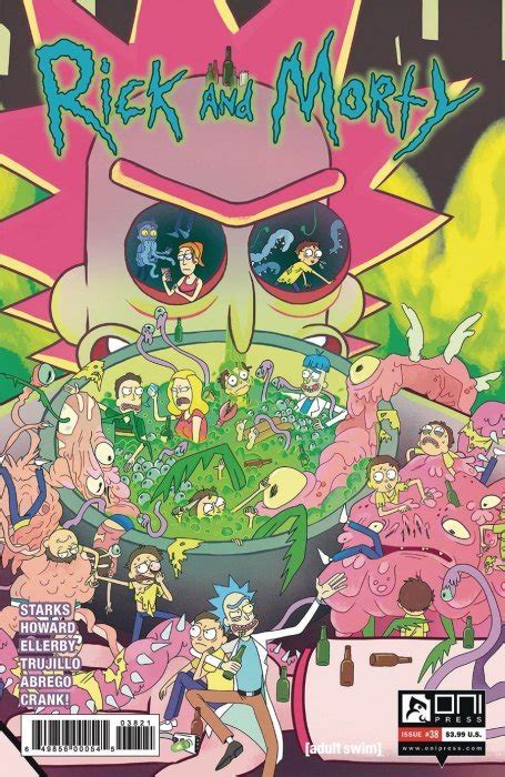 Rick And Morty 38 Variant Cover 518 Oni Press Cgc Analyzer