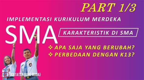 Kurikulum Merdeka di SMA. Apa Saja yang berubah? Part 1/3