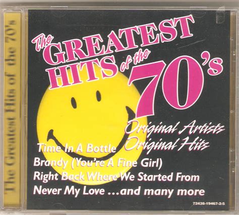 The Greatest Hits Of The 70s Vol 8 1997 Cd Discogs