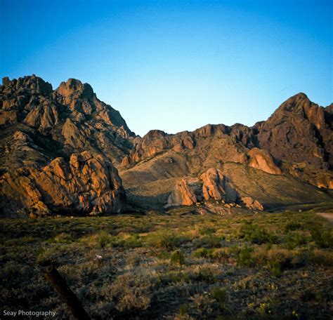Organ Mtns At Sunset The Organ Mountains Near Las Cruces Flickr