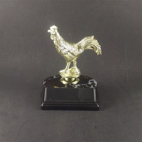 Rooster Cock Trophy Award Custom Engraved Ebay