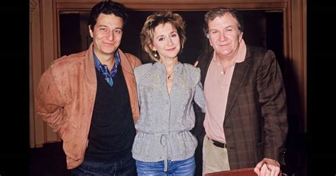 Christian Clavier, Marie-Anne Chazel et Pierre Mondy au Théâtre de la