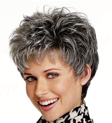 Gray Hair Short Shaggy Haircuts Over 60 The 41 Best Short Haircuts
