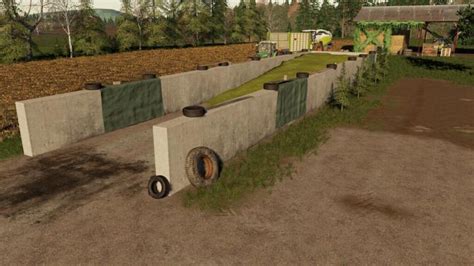 Fs19 Small Bunker Silo Set V12 Simulator Games Mods
