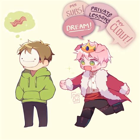 chychy 🍒 on twitter dream team dream anime fan art