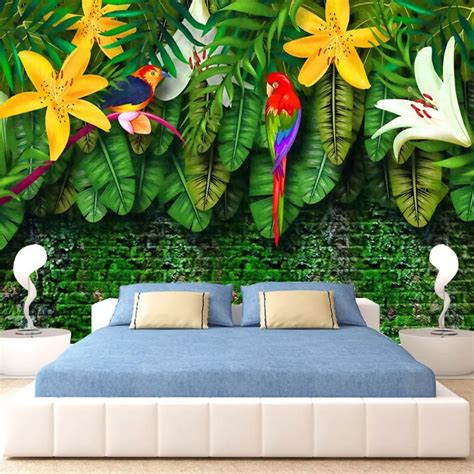 Pin By Custom Wallpapers And Murals On Tropical Rainforest Series
