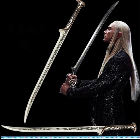 Thranduil Sword The Hobbit From Lord Rings Replica Sword Lot Etsy